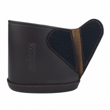 Tourbon Vintage Leather Buttstock Extension Shoulder Protective Slip On Recoil Pad 3