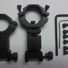 Adjustable Height 1 inch Scope Rings parts explosion
