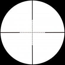 Leupold 1.5-5X20 Mil-dot Riflescope mil dot reticule